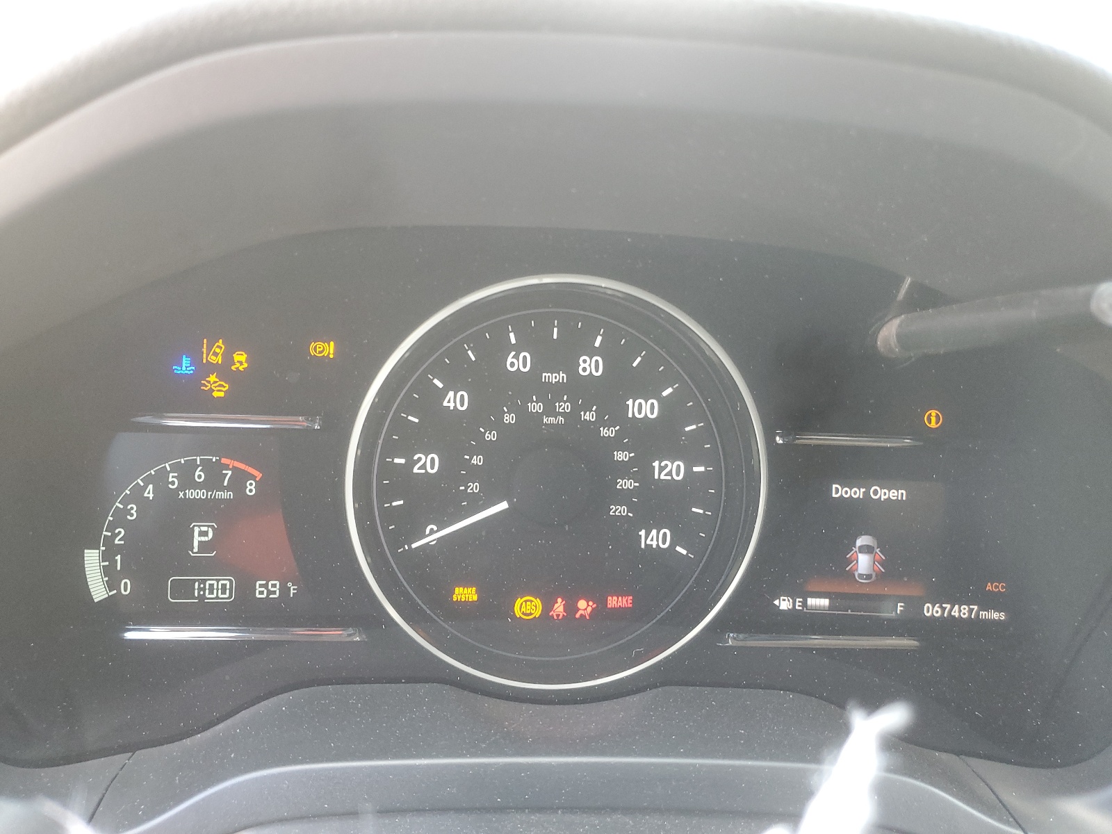3CZRU6H56KM736160 2019 Honda Hr-V Ex