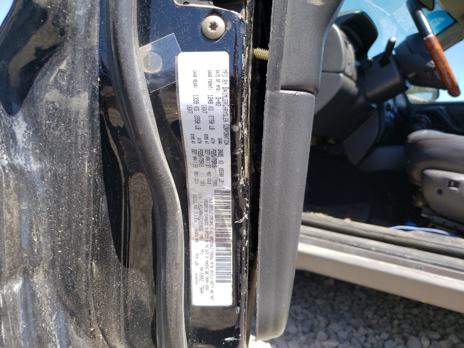 1J8GW48N12C253696 2002 Jeep Grand Cherokee Laredo