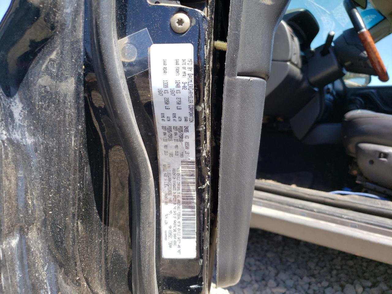 2002 Jeep Grand Cherokee Laredo VIN: 1J8GW48N12C253696 Lot: 61499404