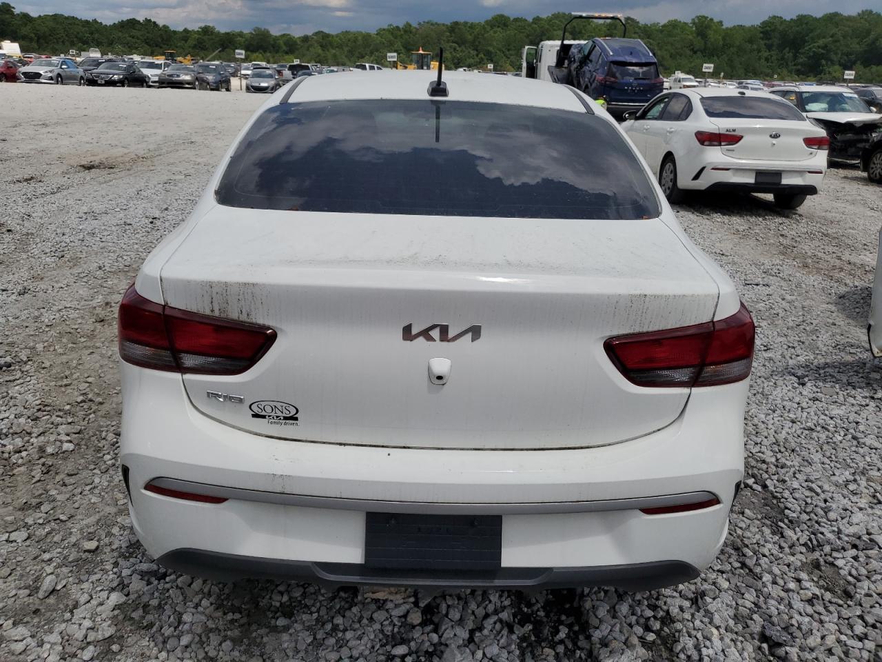 2022 Kia Rio Lx VIN: 3KPA24AD2NE499051 Lot: 64384544