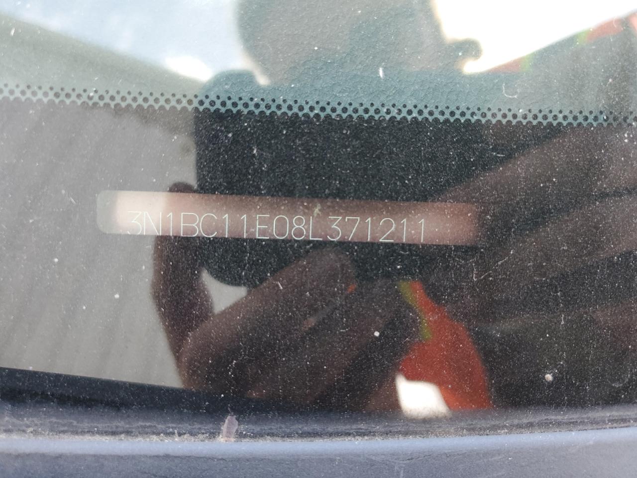 2008 Nissan Versa S VIN: 3N1BC11E08L371211 Lot: 61649554