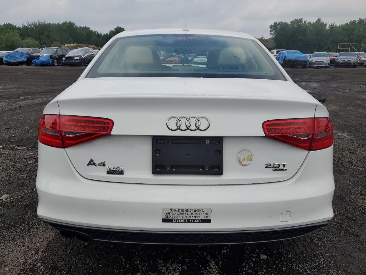 2014 Audi A4 Premium VIN: WAUBFAFL2EN022474 Lot: 64808244