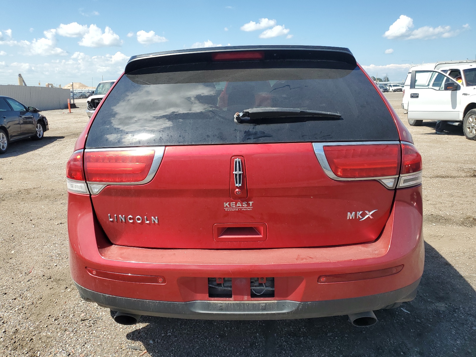 2LMDJ6JK1CBL19203 2012 Lincoln Mkx