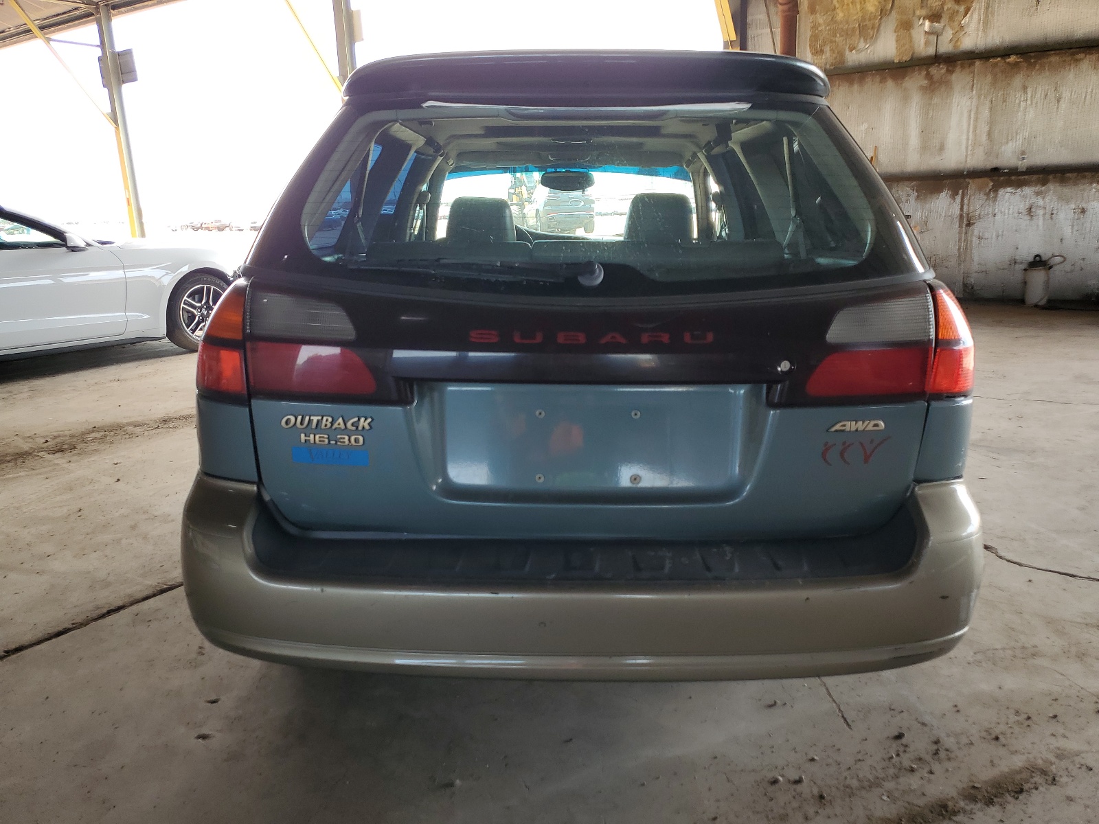 4S3BH896617640262 2001 Subaru Legacy Outback H6 3.0 Vdc