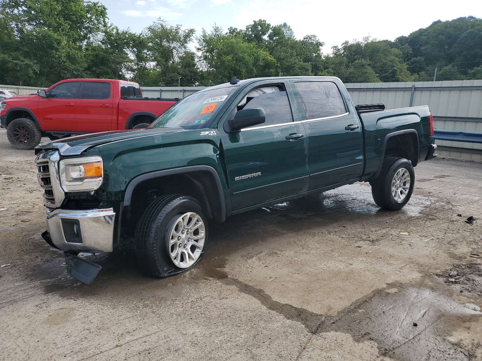 2014 GMC Sierra K1500 Sle vin: 3GTU2UEC9EG566117