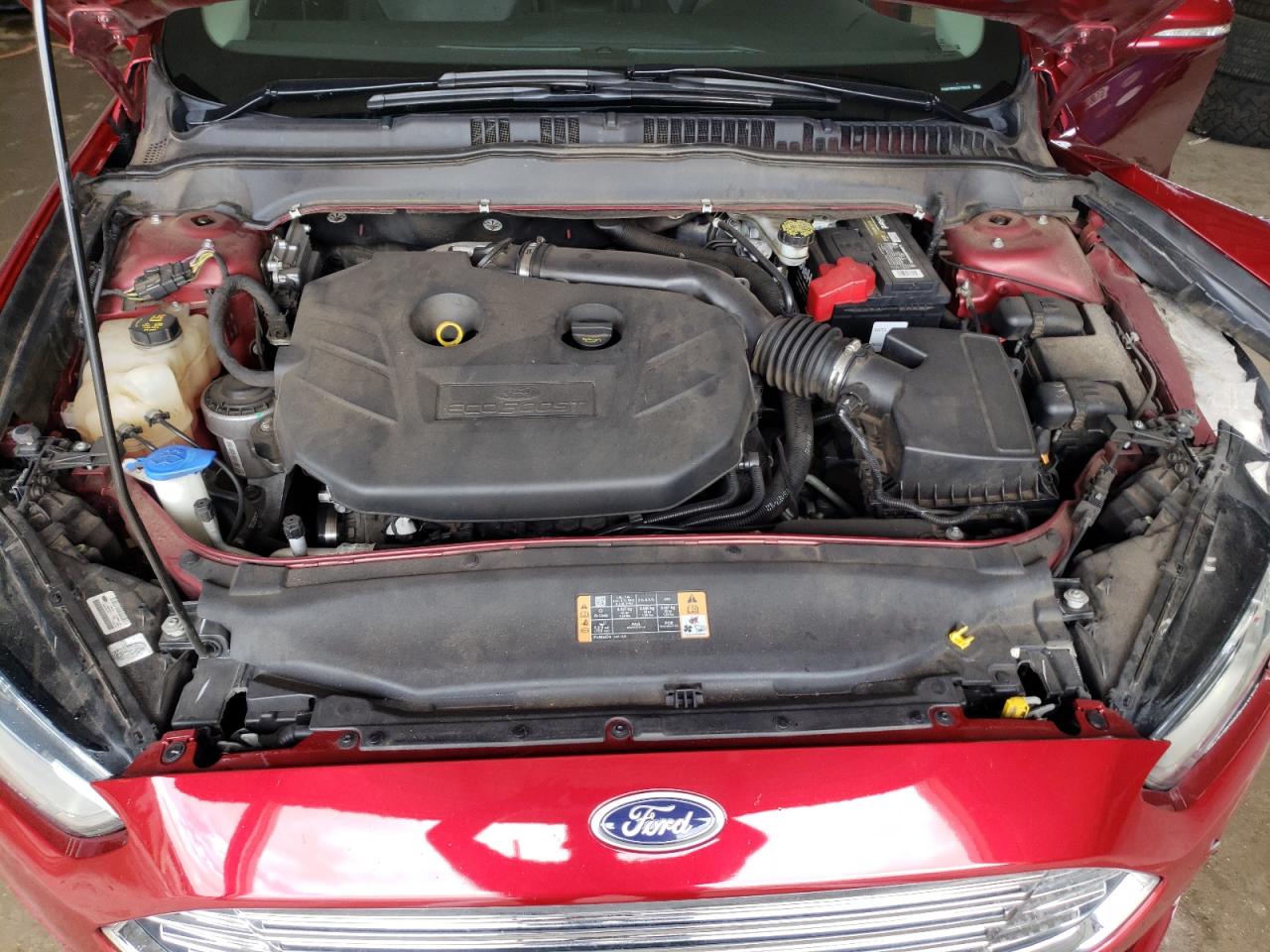 2014 Ford Fusion Titanium VIN: 3FA6P0K92ER198420 Lot: 63839374