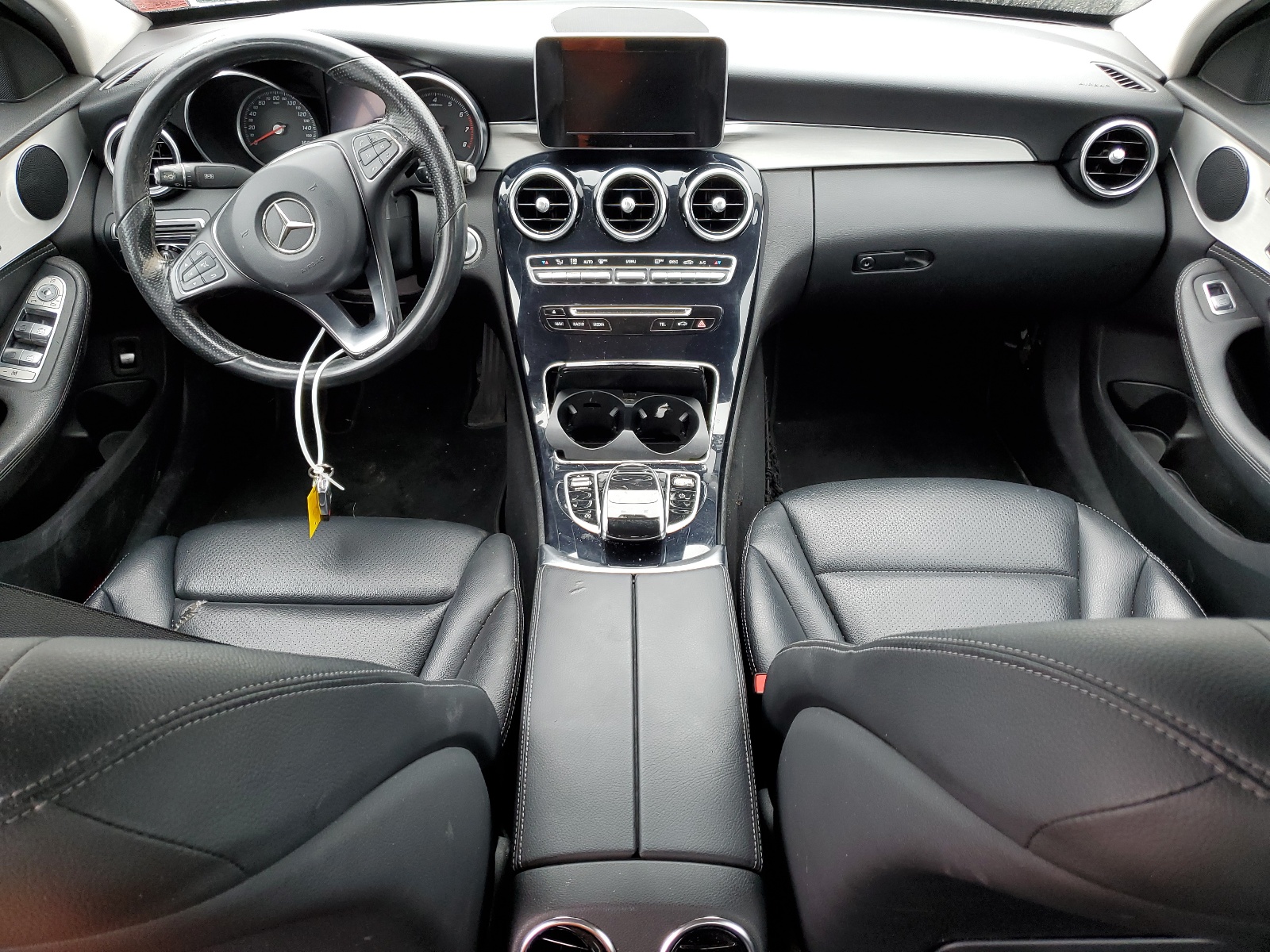 55SWF4KB0GU112614 2016 Mercedes-Benz C 300 4Matic