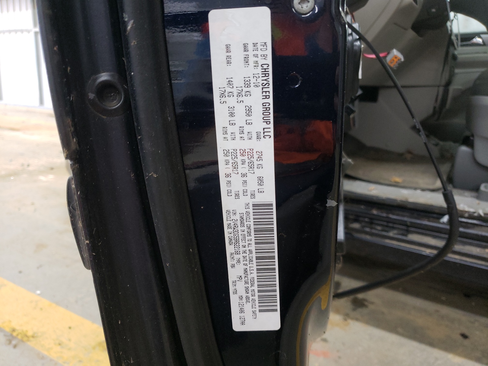 2V4RW3DG5BR622168 2011 Volkswagen Routan Se