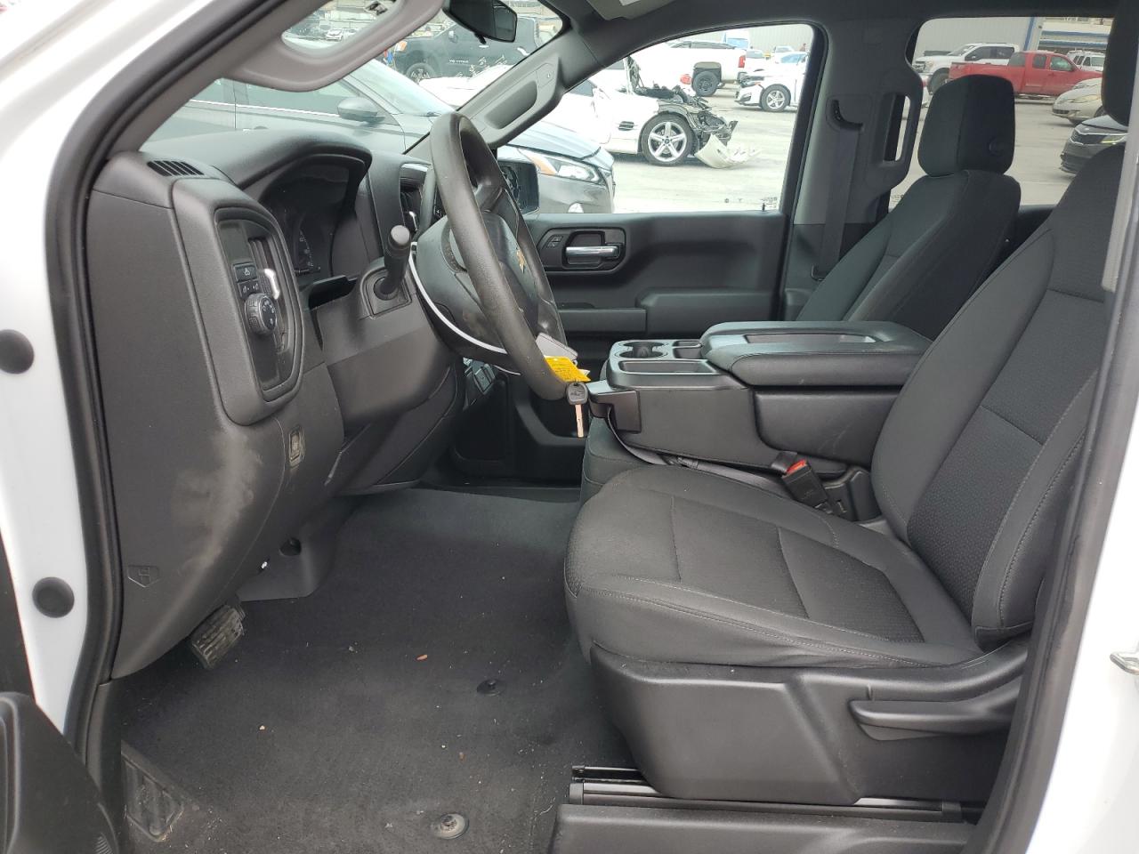 2021 Chevrolet Silverado C1500 Custom VIN: 3GCPWBEK3MG455901 Lot: 62660164