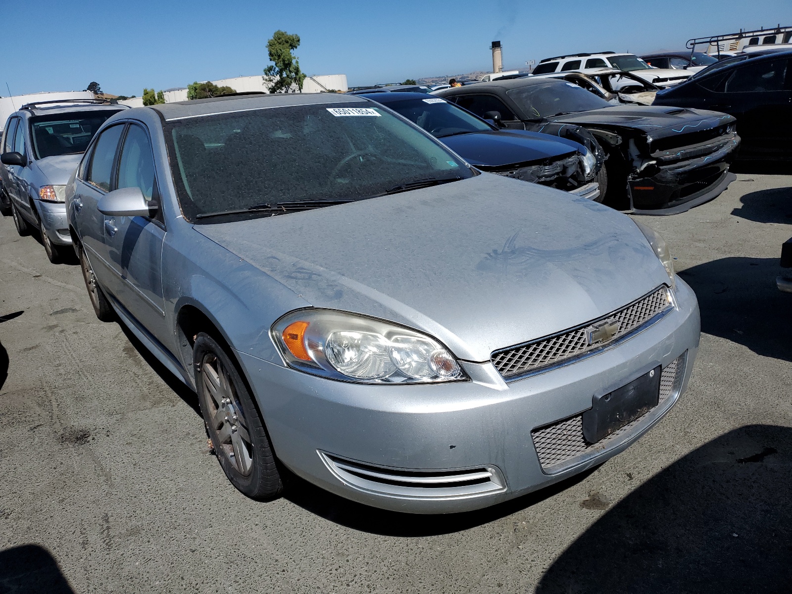 2012 Chevrolet Impala Lt vin: 2G1WG5E36C1104841