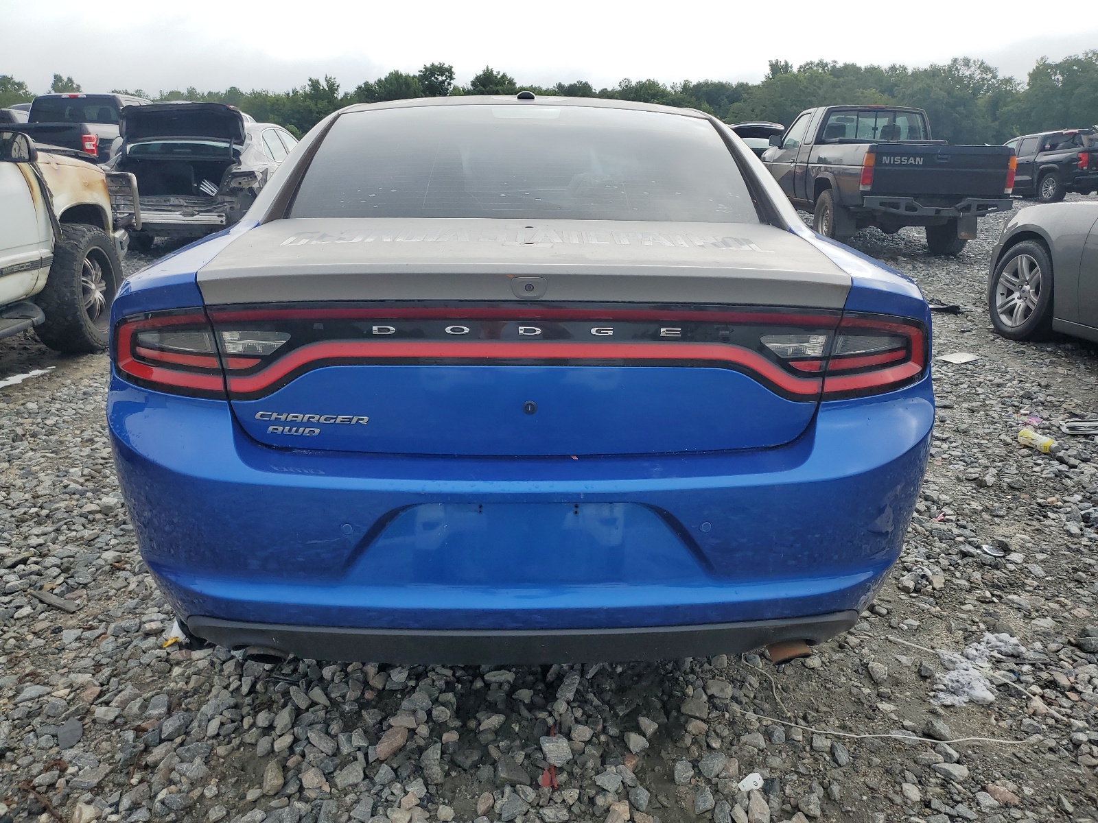 2018 Dodge Charger Police vin: 2C3CDXKT5JH327092