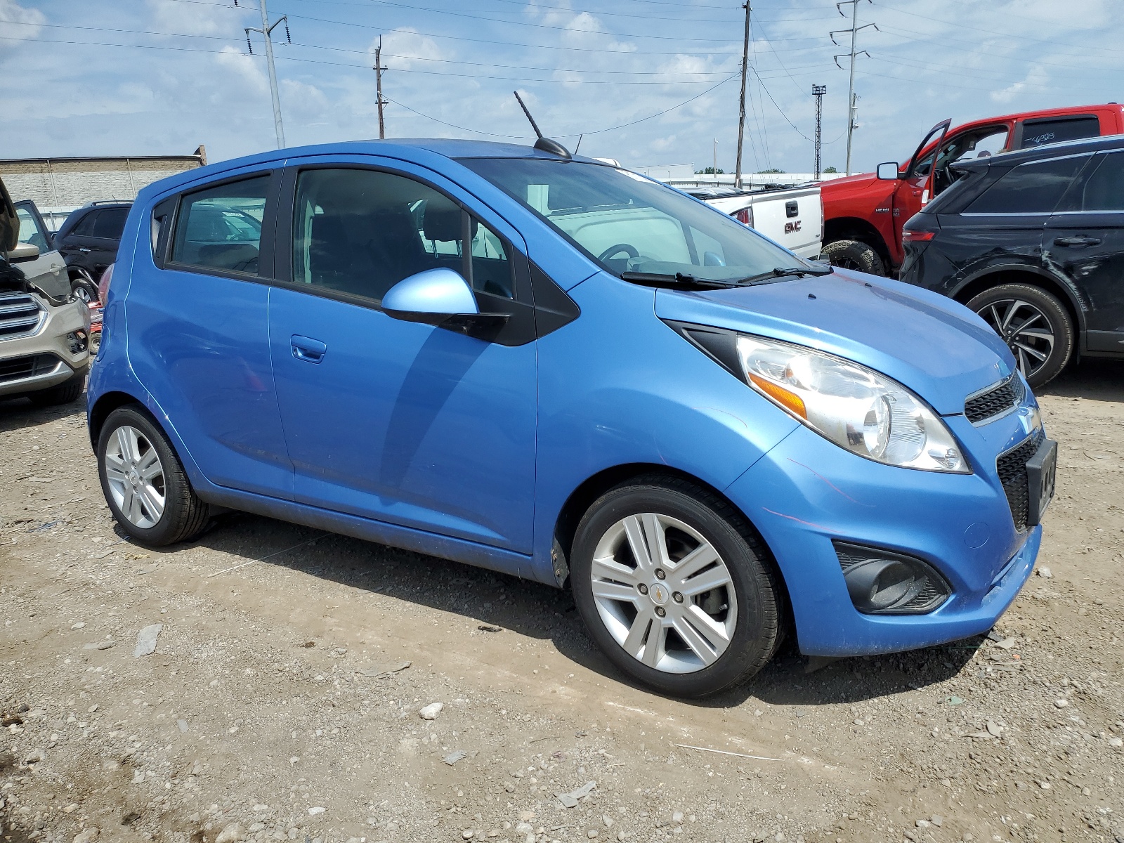 2015 Chevrolet Spark 1Lt vin: KL8CD6S92FC718715