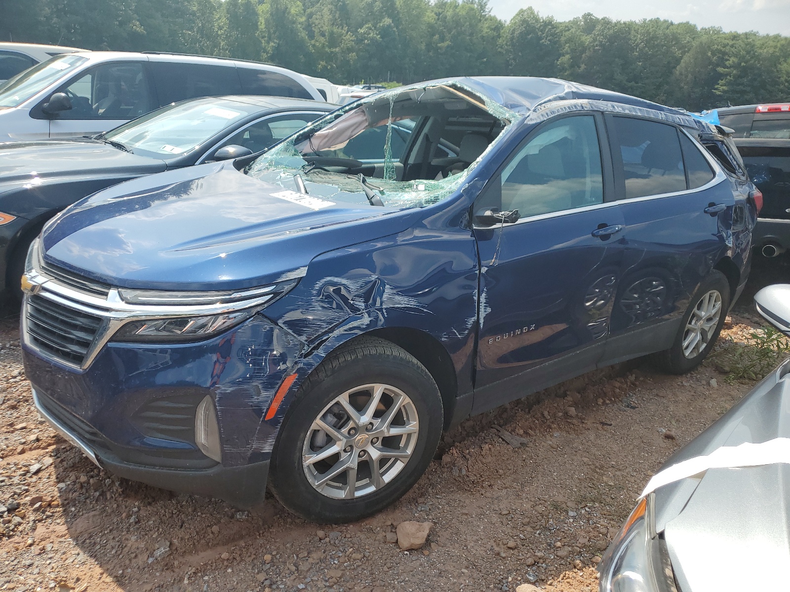 2022 Chevrolet Equinox Lt vin: 3GNAXKEV8NL142873