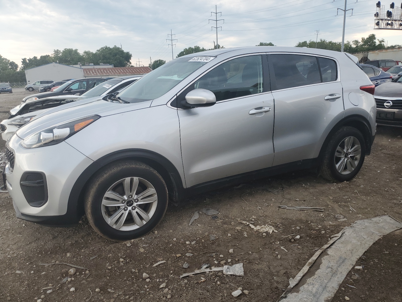 KNDPM3AC6H7300240 2017 Kia Sportage Lx