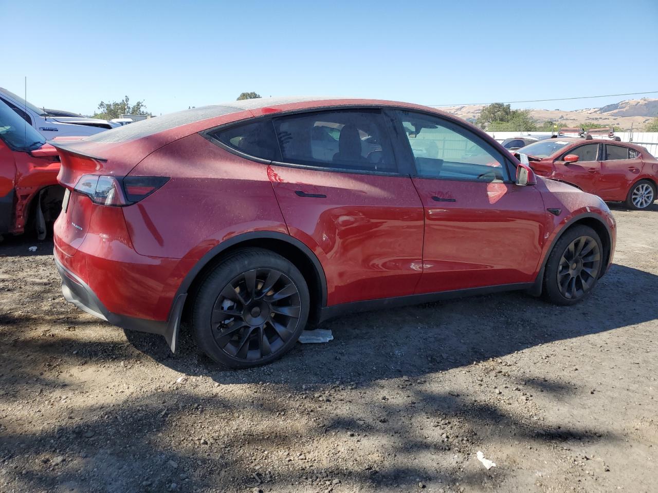 2022 Tesla Model Y VIN: 7SAYGDEE5NF555337 Lot: 63831714