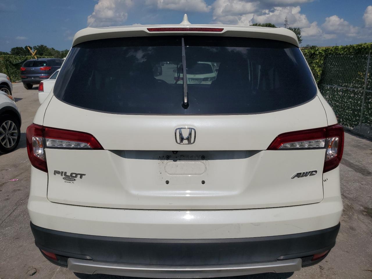 2019 Honda Pilot Ex VIN: 5FNYF6H36KB081268 Lot: 65398314