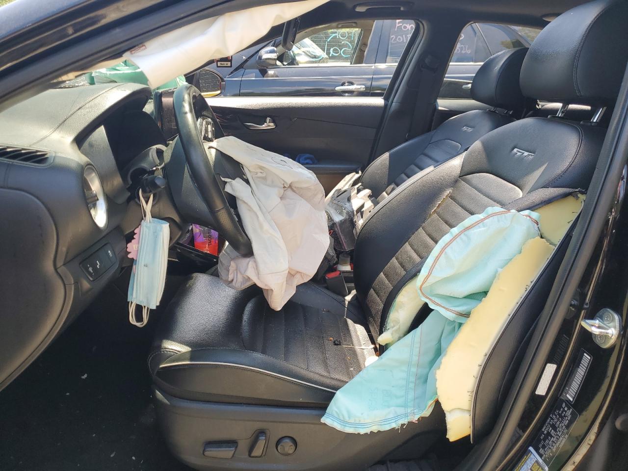 2022 Kia Forte Gt Line VIN: 3KPF54AD5NE421392 Lot: 61694294