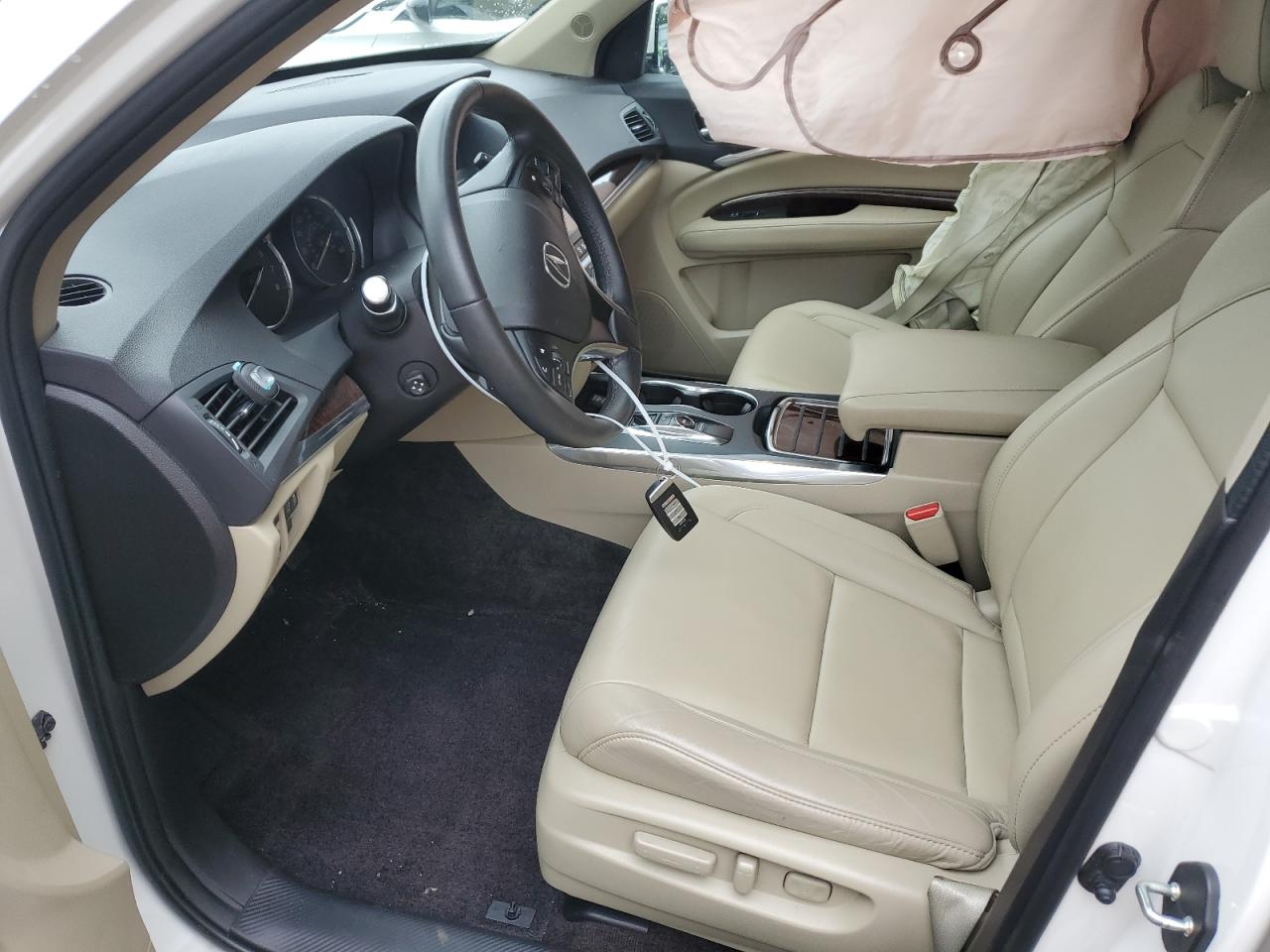 2017 Acura Mdx Technology VIN: 5FRYD4H51HB014967 Lot: 64298084