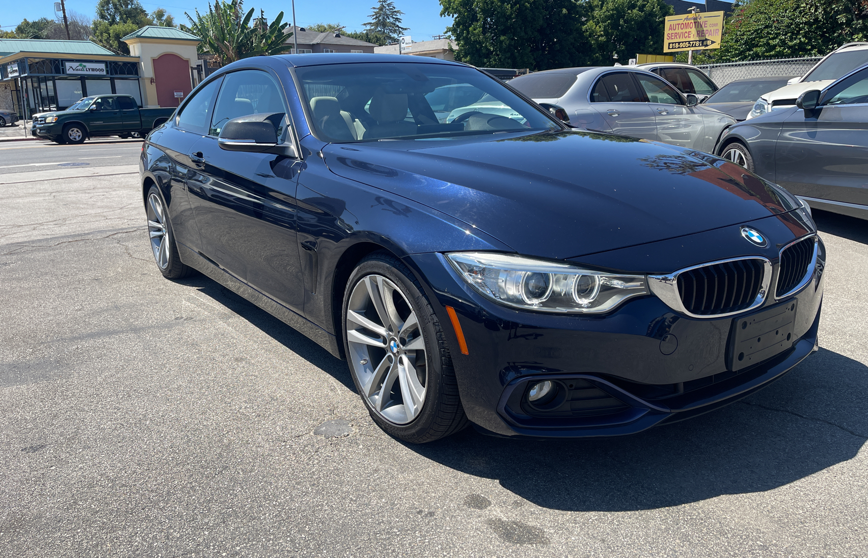 2014 BMW 428 I vin: WBA3N7C55EK220936