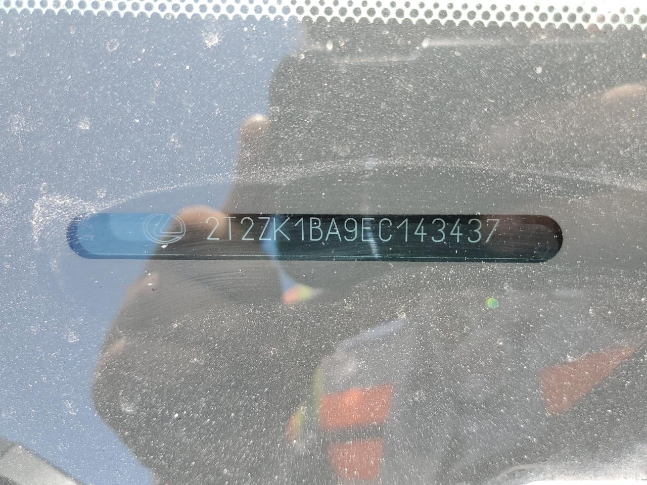 2014 Lexus Rx 350 VIN: 2T2ZK1BA9EC143437 Lot: 62411444