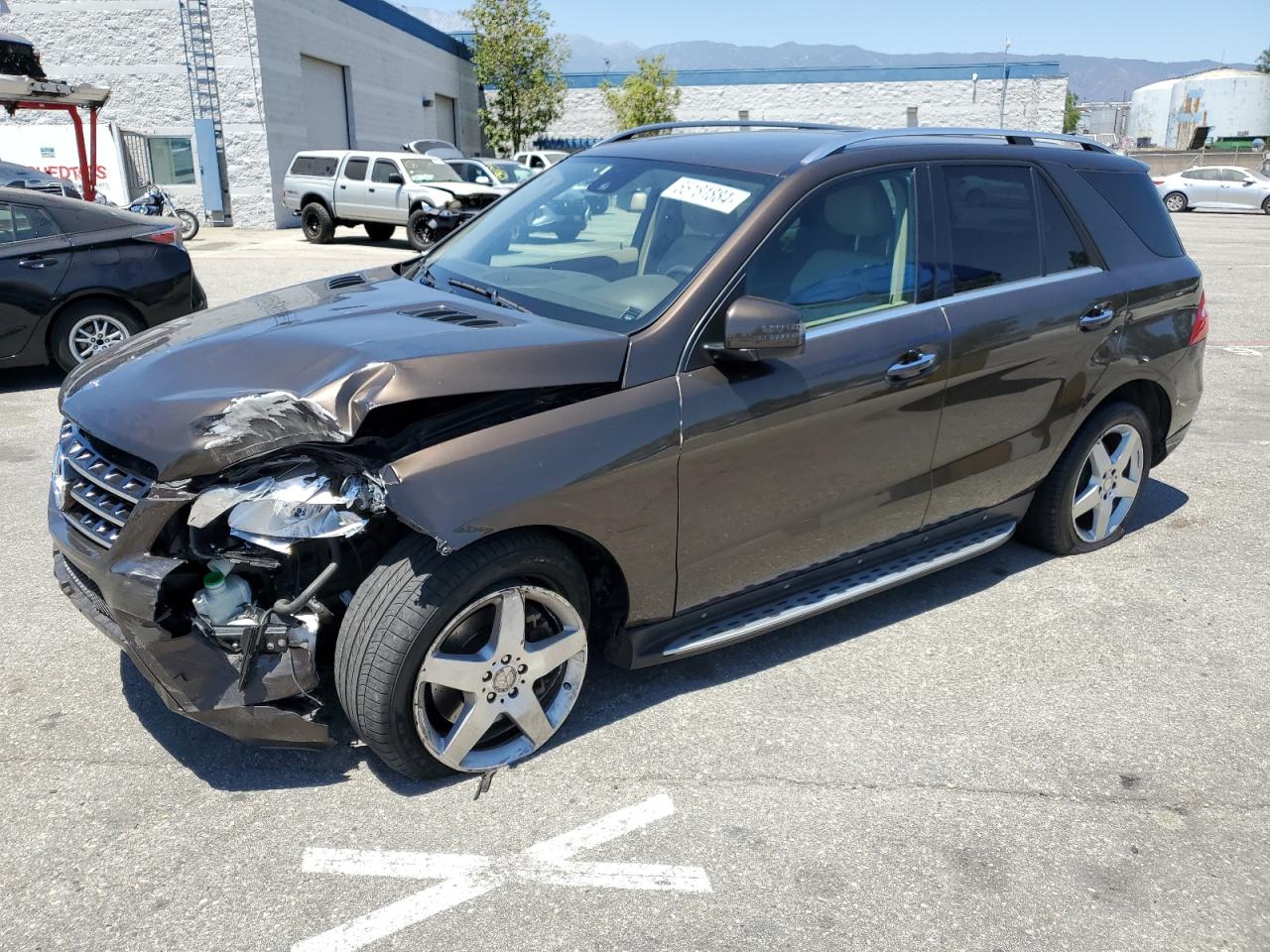 2014 Mercedes-Benz Ml 350 VIN: 4JGDA5JBXEA401385 Lot: 65181884