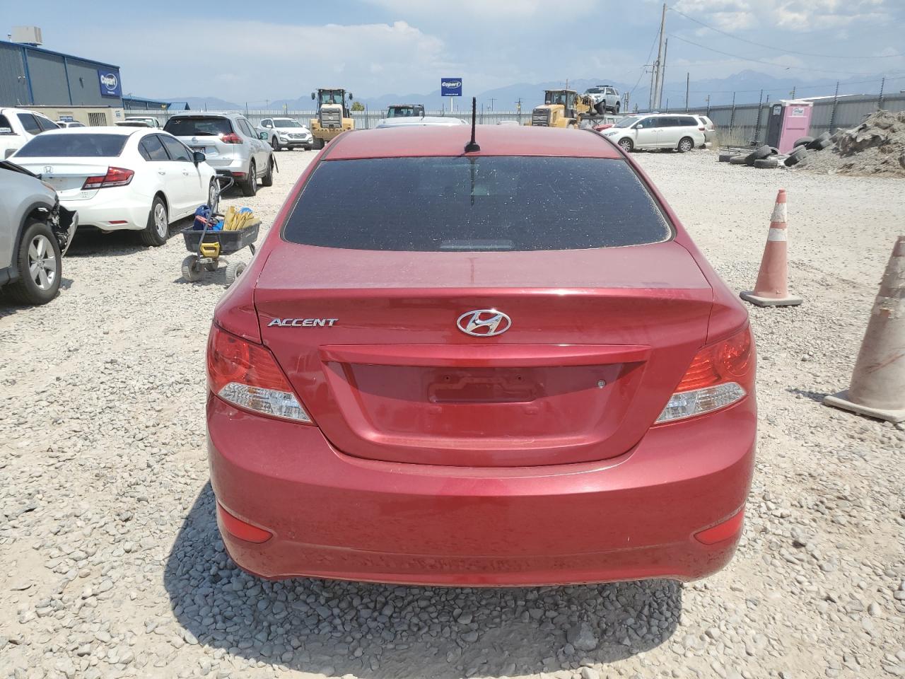 KMHCT4AEXEU768375 2014 Hyundai Accent Gls