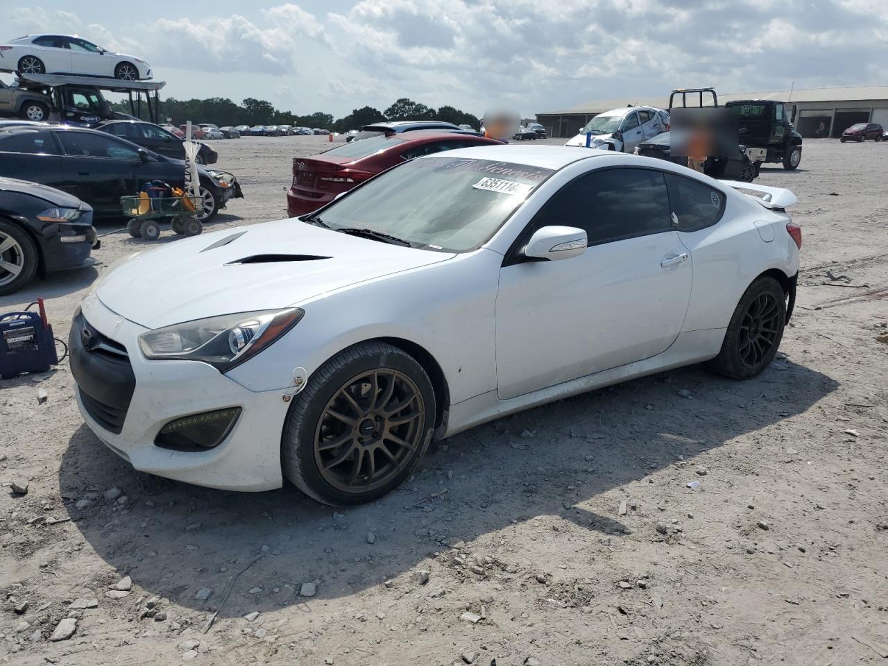2015 Hyundai Genesis Coupe 3.8L VIN: KMHHT6KJ9FU127779 Lot: 63511184