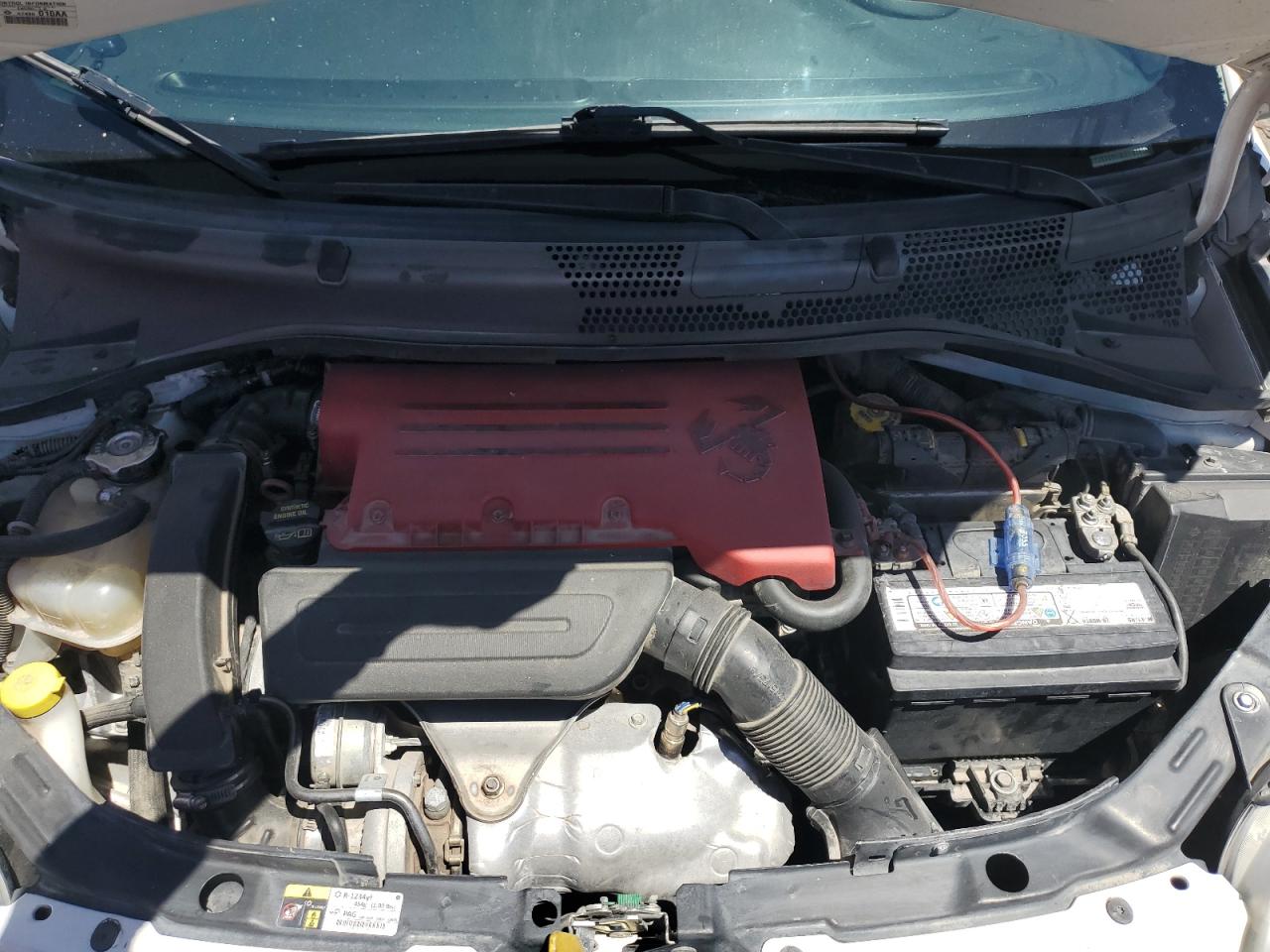 2015 Fiat 500 Abarth VIN: 3C3CFFFH4FT501744 Lot: 61474784