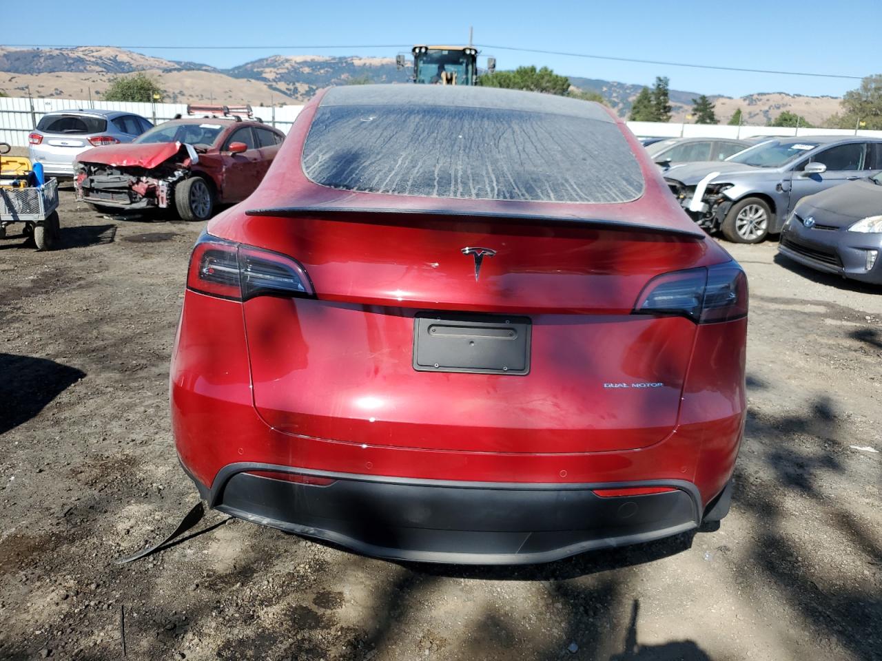 2022 Tesla Model Y VIN: 7SAYGDEE5NF555337 Lot: 63831714