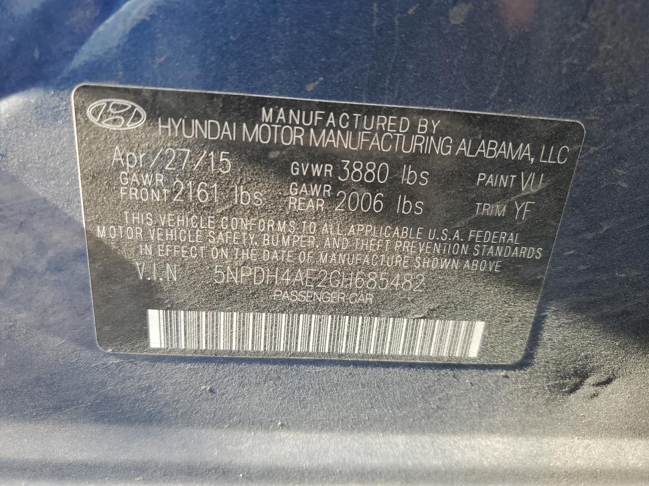 2016 Hyundai Elantra - Image 15