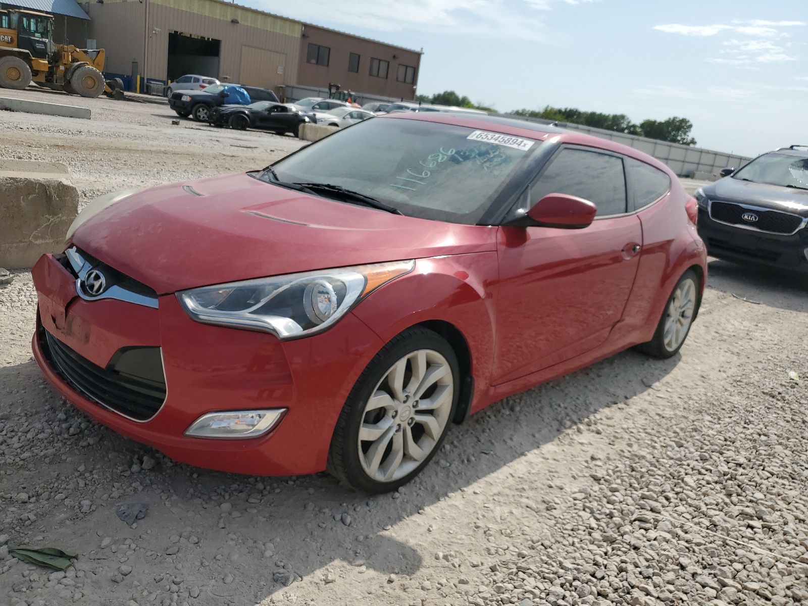 2013 Hyundai Veloster vin: KMHTC6AD9DU116686
