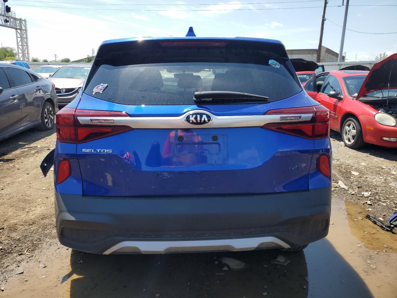 2021 Kia Seltos Lx VIN: KNDEPCAA6M7156695 Lot: 63097134