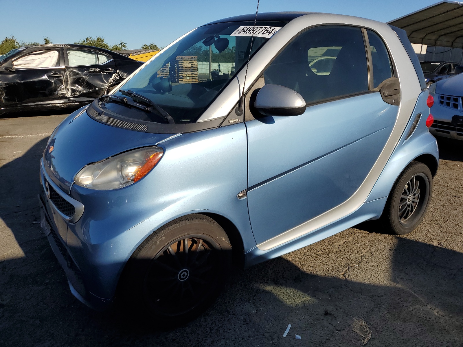 2013 Smart Fortwo Pure vin: WMEEJ3BA3DK616393