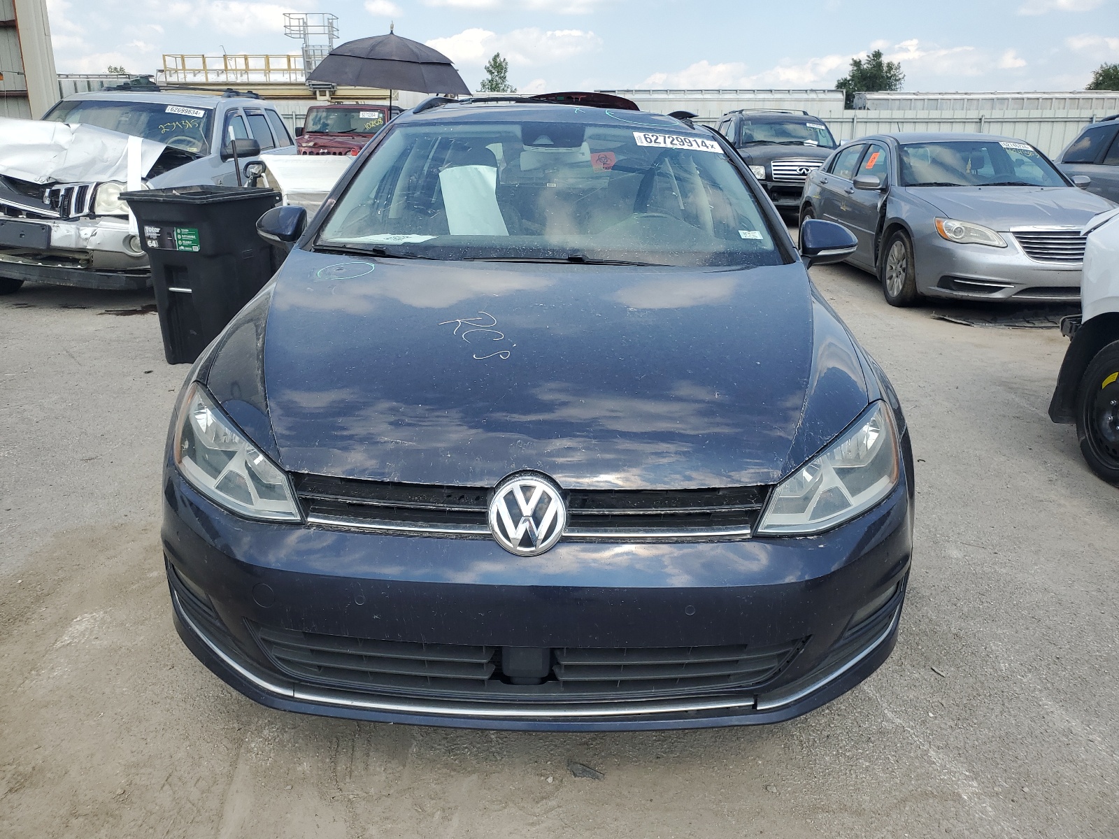 2016 Volkswagen Golf Sportwagen S vin: 3VWC17AU0GM518246