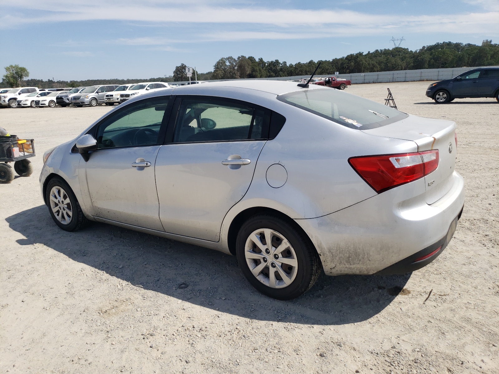 2013 Kia Rio Lx vin: KNADM4A38D6224123