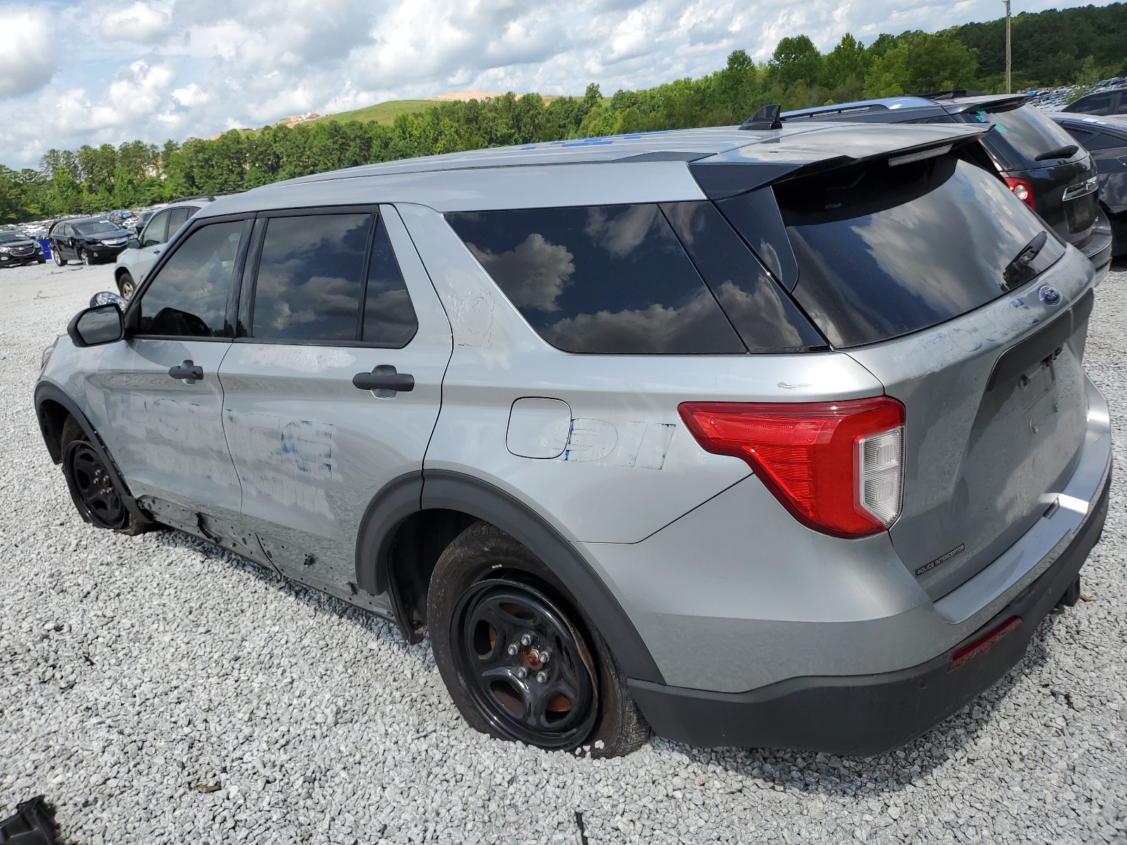 2020 Ford Explorer Police Interceptor vin: 1FM5K8AW7LGC36038