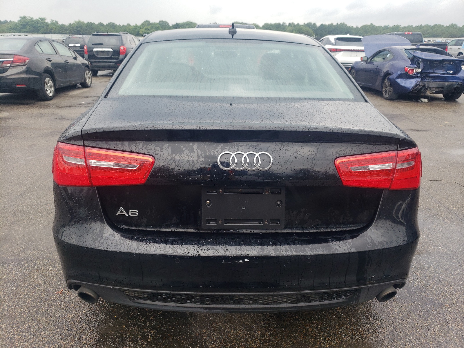 WAUGFAFCXDN015437 2013 Audi A6 Premium Plus