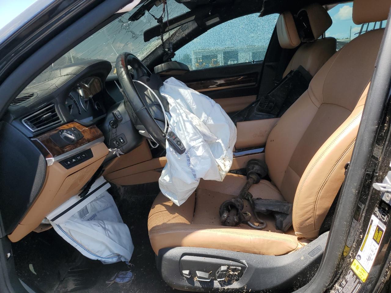 2013 BMW 750 Lxi VIN: WBAYF8C59DD141300 Lot: 62825034