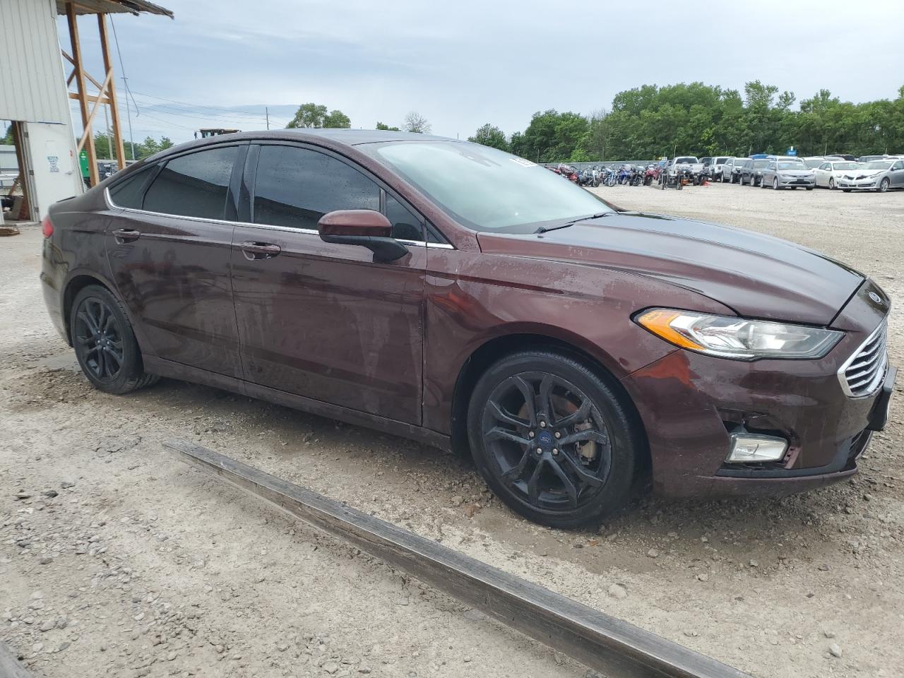2019 Ford Fusion Se VIN: 3FA6P0HD3KR172903 Lot: 61056434