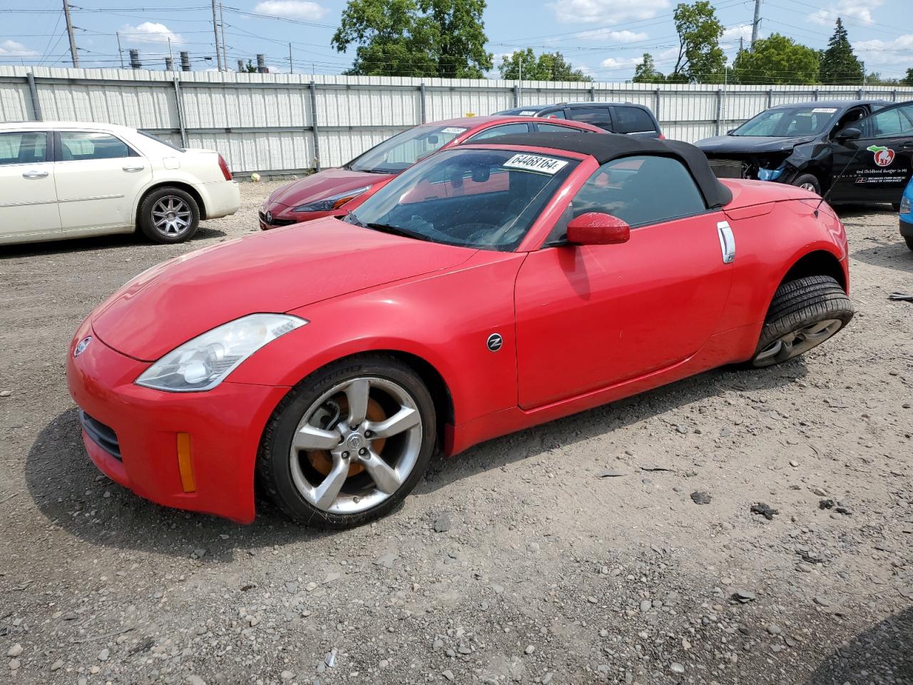 2008 Nissan 350Z Roadster VIN: JN1BZ36A18M851053 Lot: 64468164