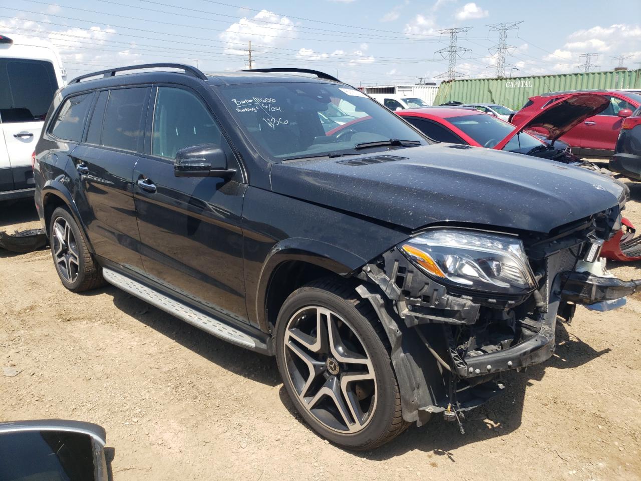 2019 Mercedes-Benz Gls 550 4Matic VIN: 4JGDF7DE5KB190993 Lot: 62133334