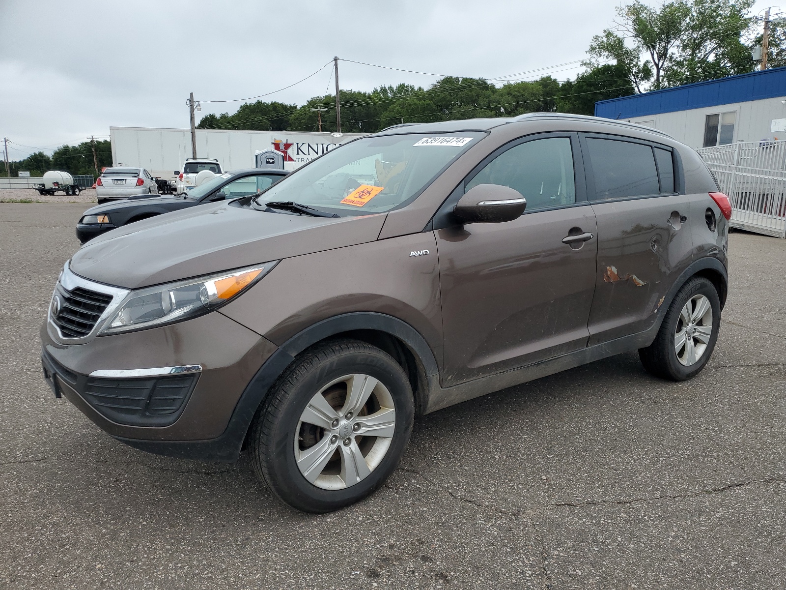 2013 Kia Sportage Lx vin: KNDPBCA27D7528030