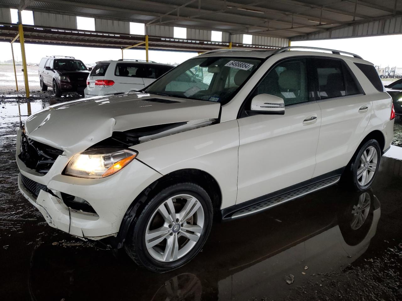 2014 Mercedes-Benz Ml 350 VIN: 4JGDA5JB3EA273006 Lot: 64958854