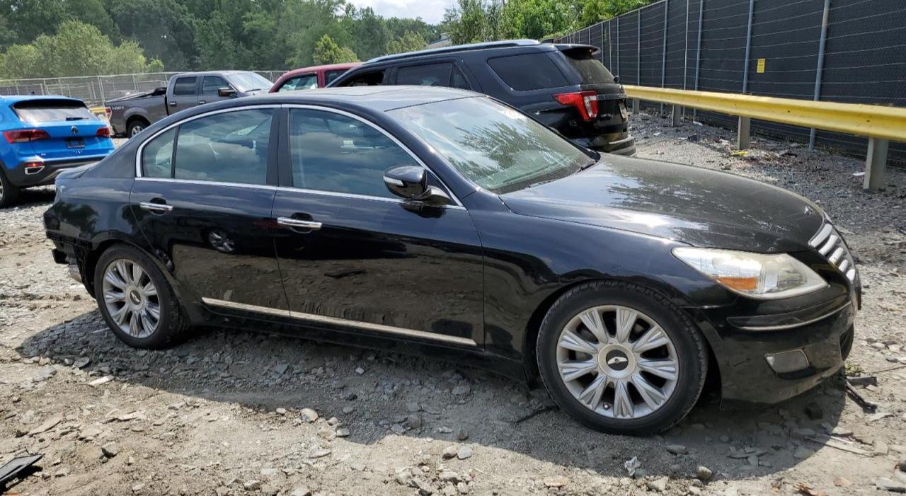 2009 Hyundai Genesis 3.8L VIN: KMHGC46E49U033407 Lot: 61991914
