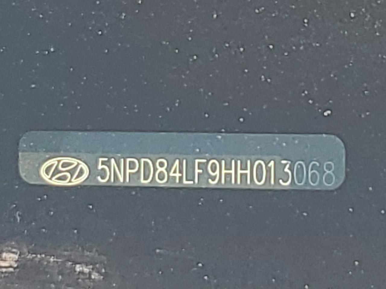 2017 Hyundai Elantra Se VIN: 5NPD84LF9HH013068 Lot: 62946304