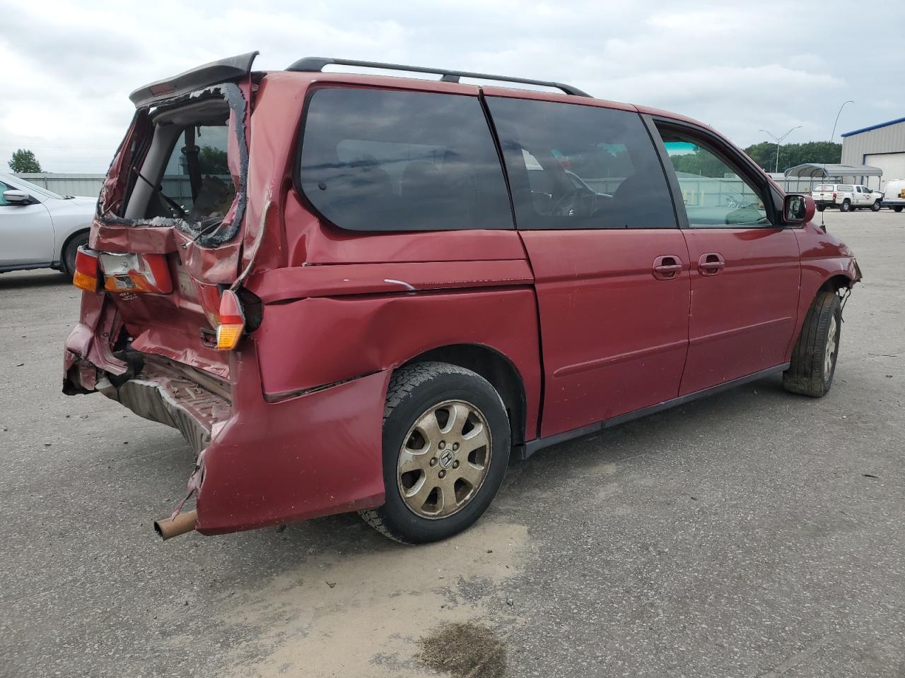 2002 Honda Odyssey Exl VIN: 5FNRL18072B047331 Lot: 63588134