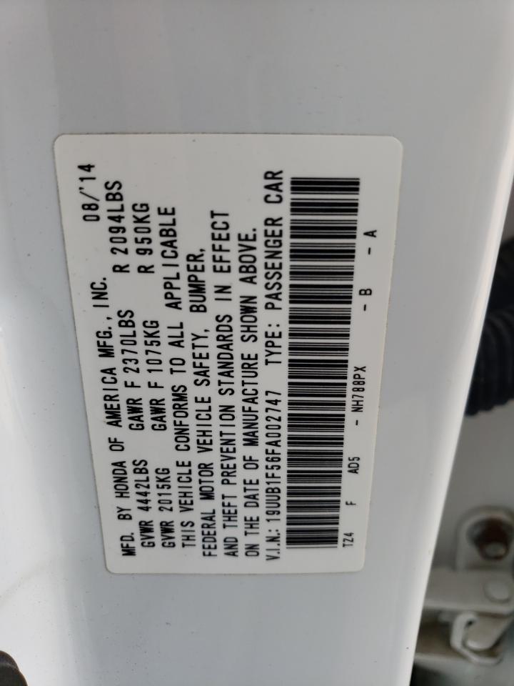 19UUB1F56FA002747 2015 Acura Tlx Tech