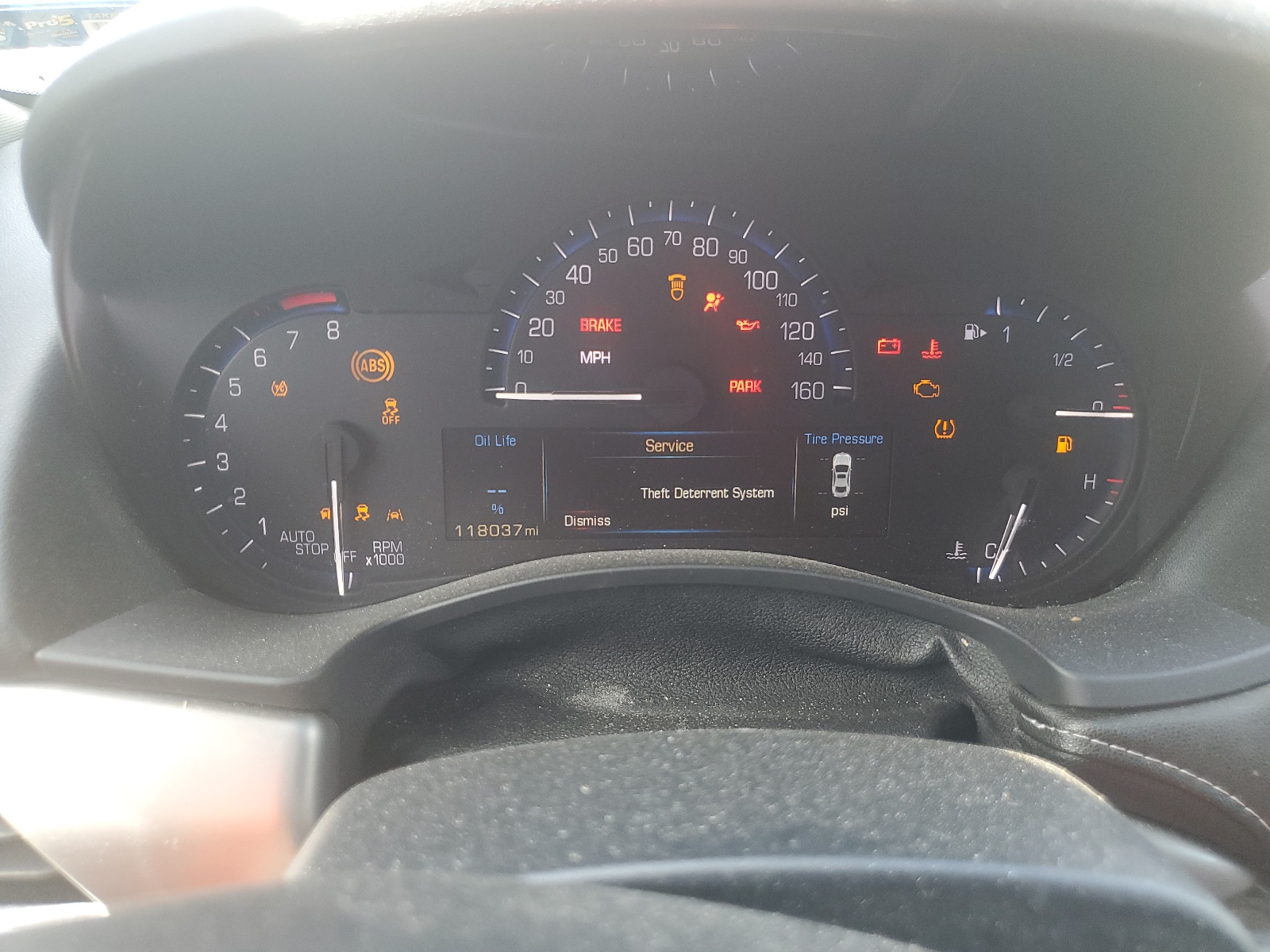 1G6AJ5SS5G0118247 2016 Cadillac Ats Performance