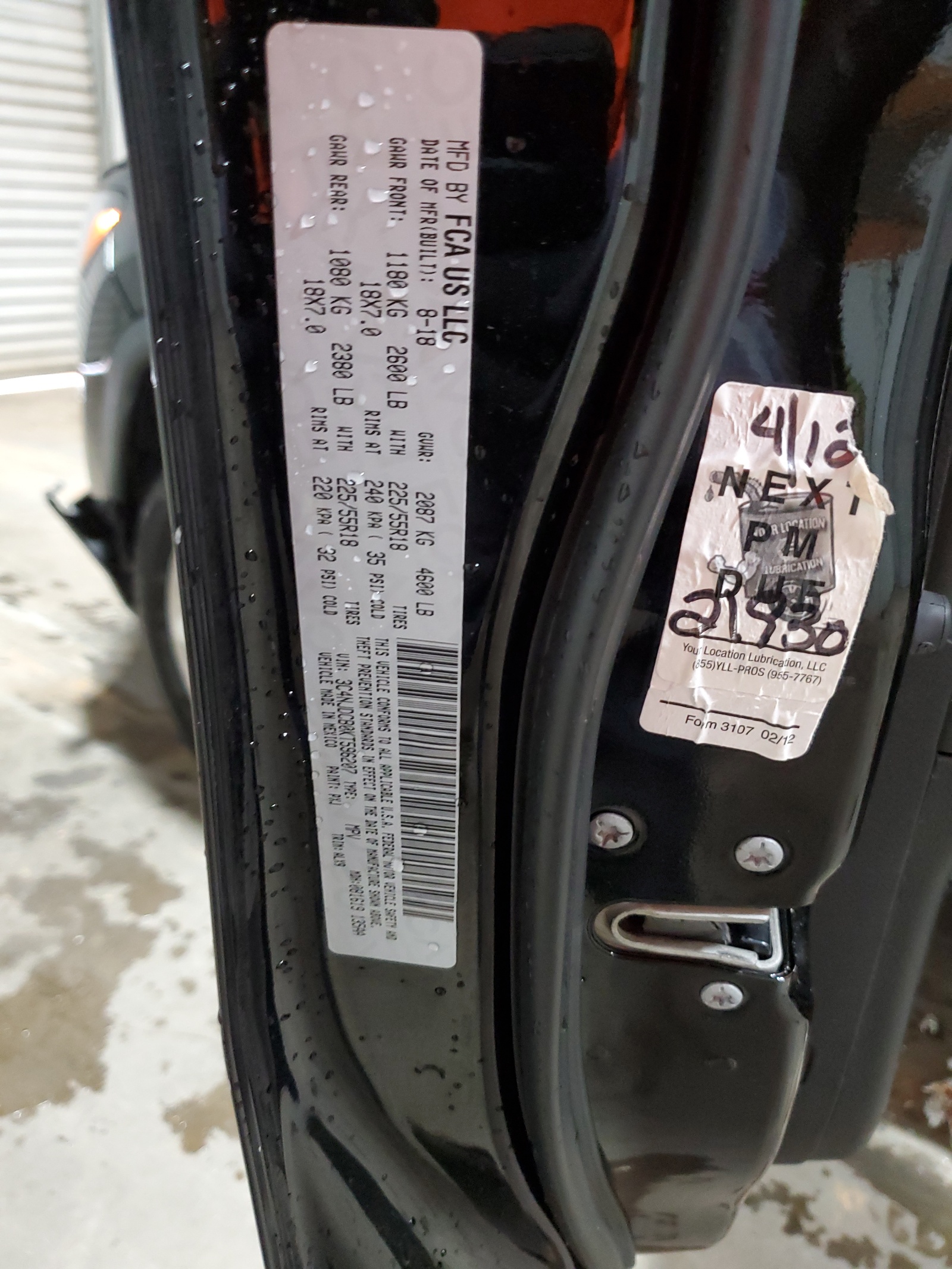 3C4NJDCB0KT596207 2019 Jeep Compass Limited