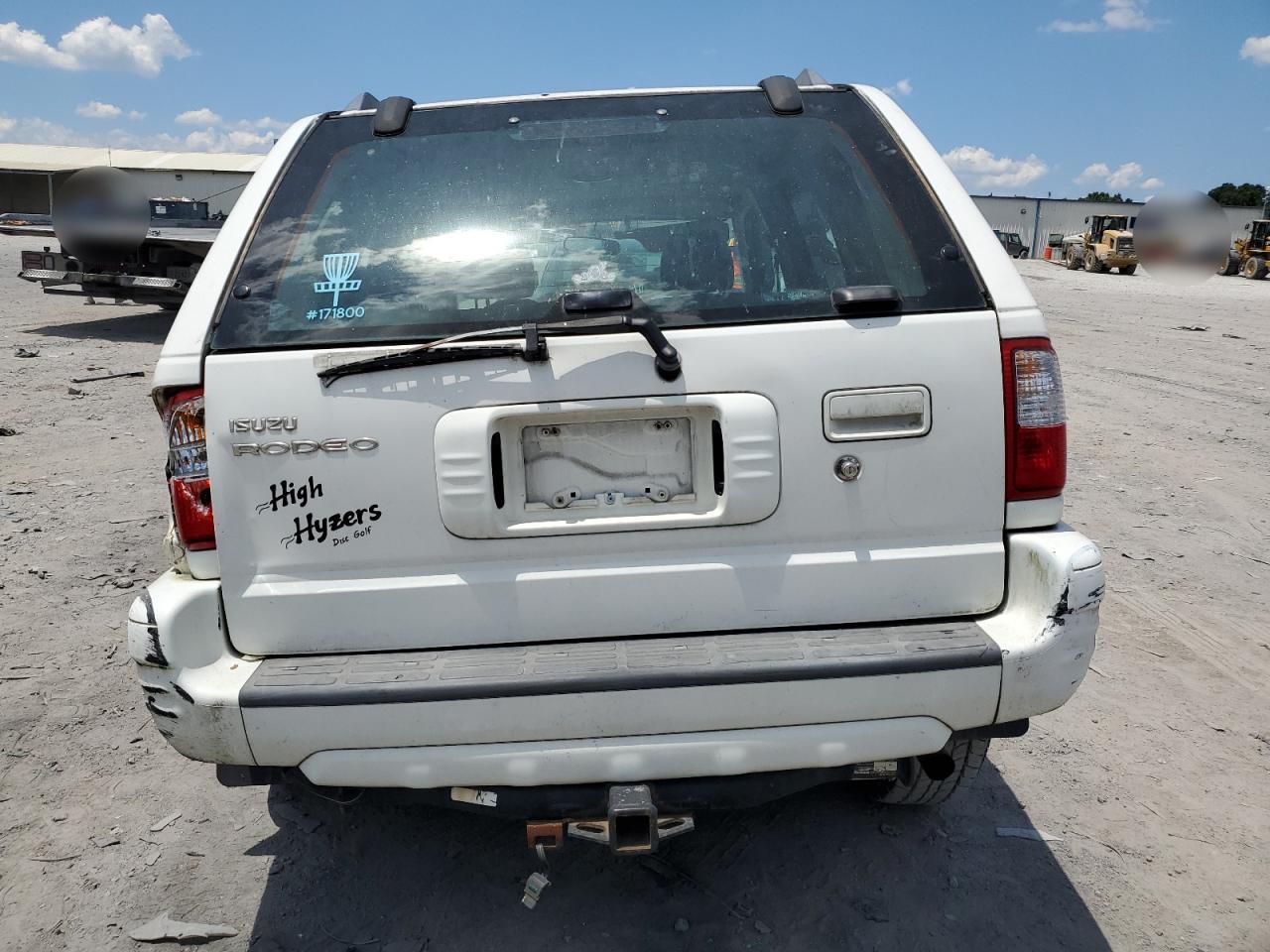 2001 Isuzu Rodeo S VIN: 4S2CK58W514313783 Lot: 63038984